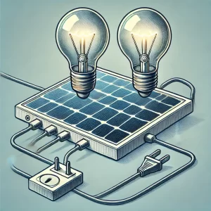 Leia mais sobre o artigo Posso ligar lâmpadas diretamente no painel solar?