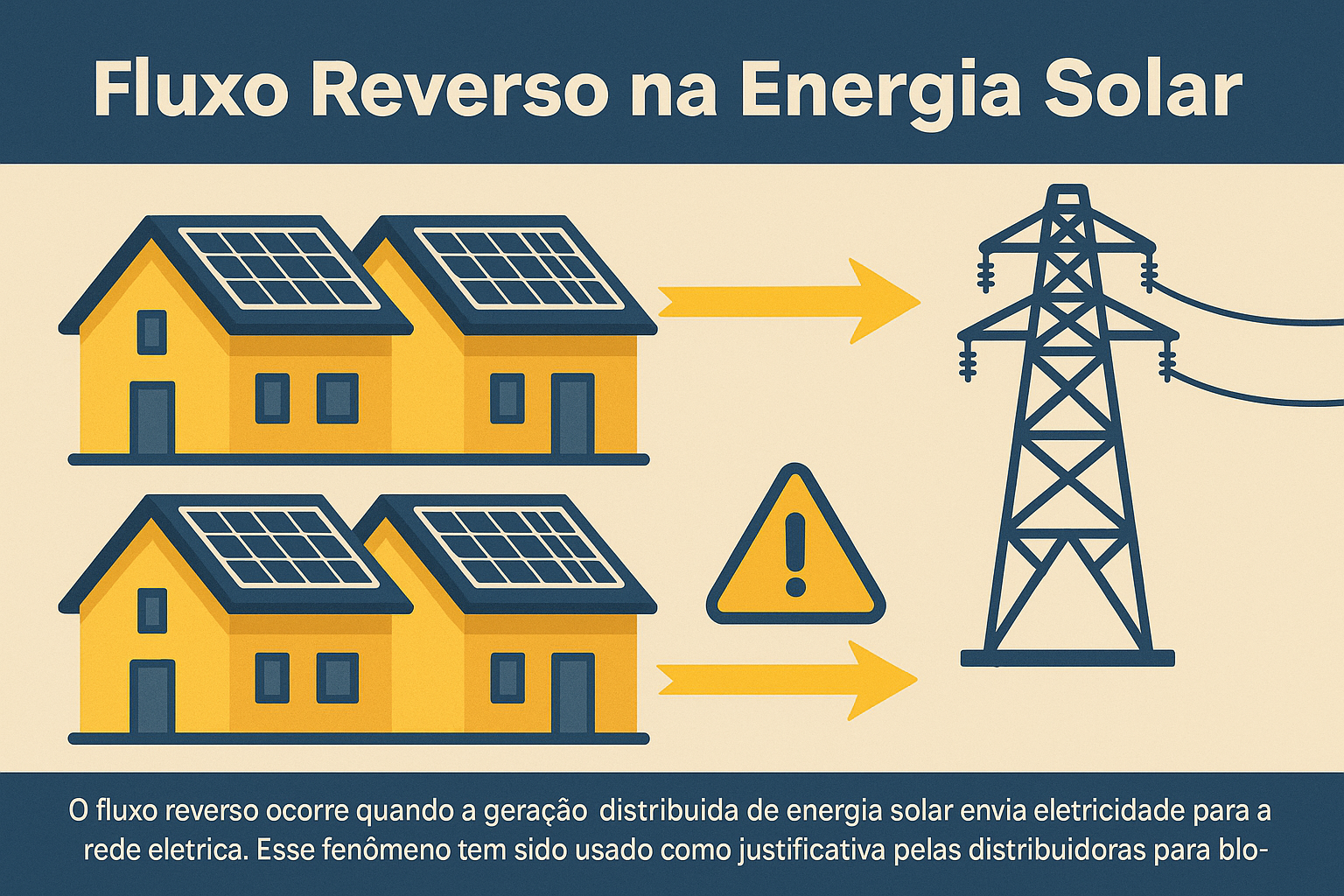No momento, você está visualizando Fluxo Reverso: O Desafio Técnico que Dificulta expansão da Energia Solar no Brasil